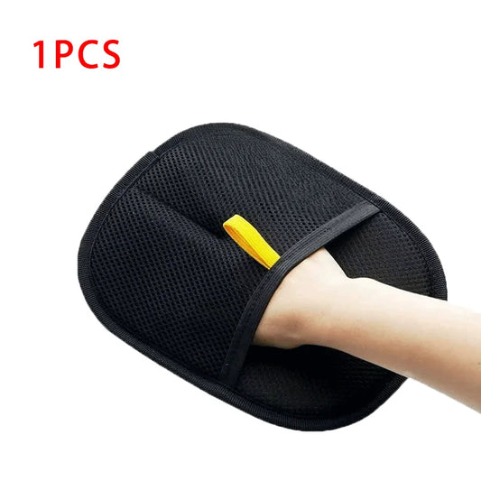 Reusable Pet Electrostatic Hair Removal Gloves Double-Sided Grooming Gloves for Pets Pet Hair Removal Tool for Clothes Cleaning